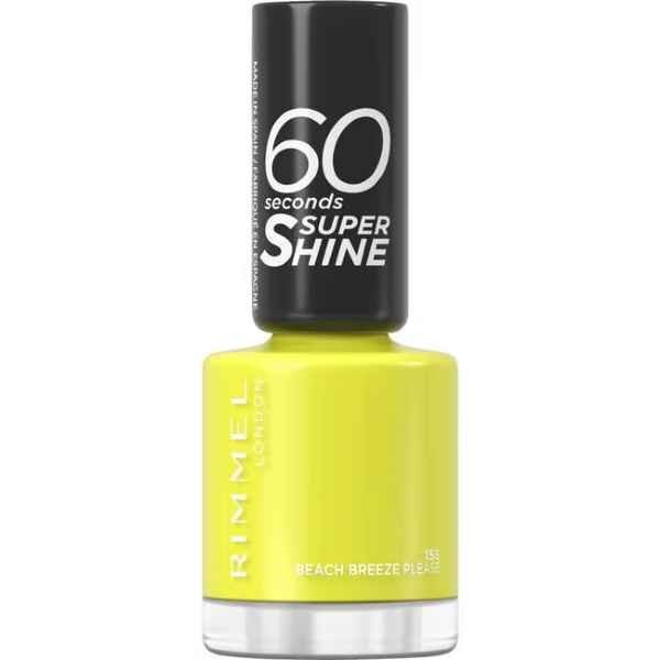 Rimmel London 60 Seconds SuperShine Nagellak 155 Beach Breeze Please