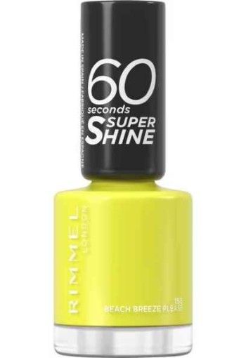 Rimmel London 60 Seconds SuperShine Nagellak 155 Beach Breeze Please