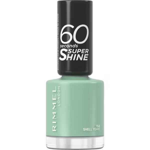 Rimmel London 60 Seconds SuperShine Nagellak 154 Shell Yeah!