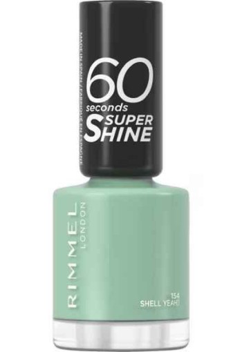 Rimmel London 60 Seconds SuperShine Nagellak 154 Shell Yeah!