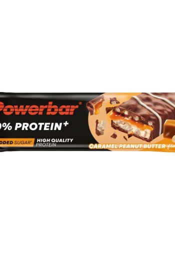 Powerbar Protein+ bar crisp caramel & peanuts (40 Gram)