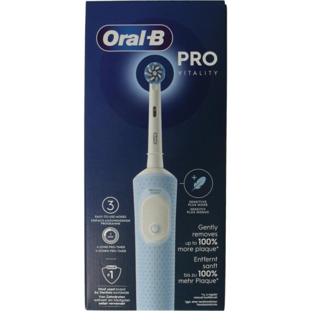 Oral B Vitality pro blue (1 Stuks)