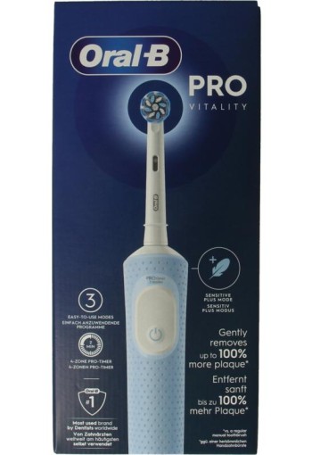 Oral B Vitality pro blue (1 Stuks)