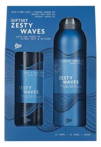 Etos Geschenkset Home Retreat Zesty Waves Man 2-delig