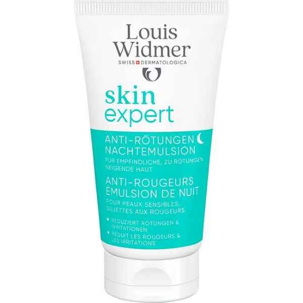 Louis Widmer skinexpert Anti-Roodheid Nachtemulsie 50 ML