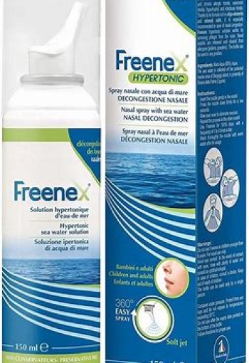 Freenex Seawater Hypertonic Nasal Spray 150 ML