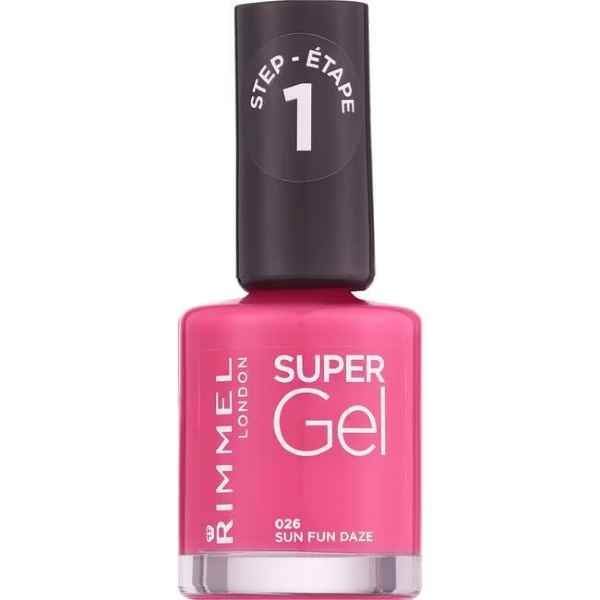 Rimmel London Super Gel Nailpolish - 026 Sun Fun Daze