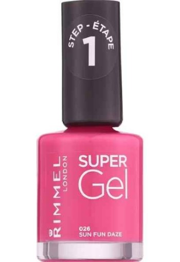 Rimmel London Super Gel Nailpolish - 026 Sun Fun Daze