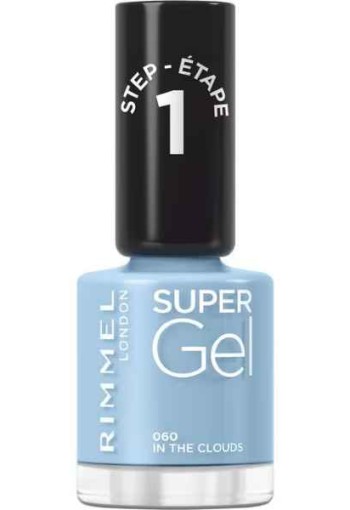 Rimmel SuperGel Nail Polish Lacquer In The Clouds 060 12 ML