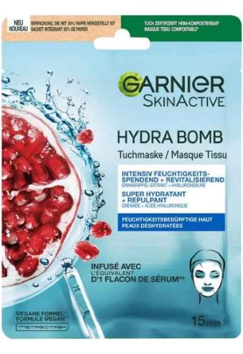 Garnier SkinActive Hydra Bomb Sheet Masker Granaatappel