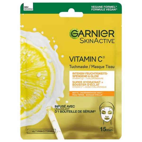 Garnier SkinActive Sheet Masker Vitamine C* 1 Stuk