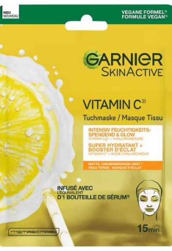 Garnier SkinActive Sheet Masker Vitamine C* 1 Stuk