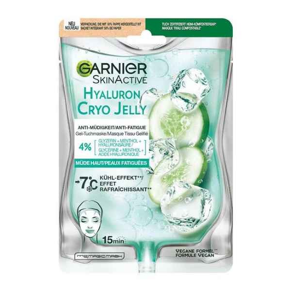 Garnier SkinActive Cryo Jelly Anti-Vermoeidheid Gezichtsmasker met Hyaluronzuur