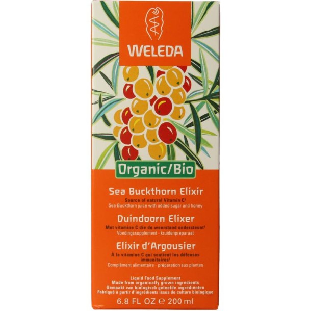 Weleda Duindoorn elixer bio (200 Milliliter)