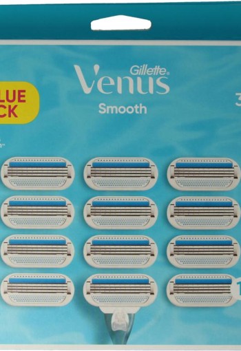 Gillette Venus smooth mesjes (12 Stuks)