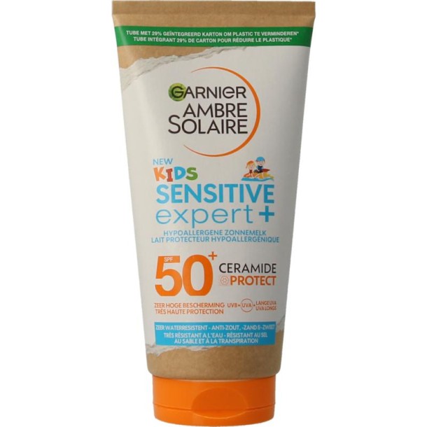 Ambre Solaire Milk wetskin kids SPF50 (175 Milliliter)