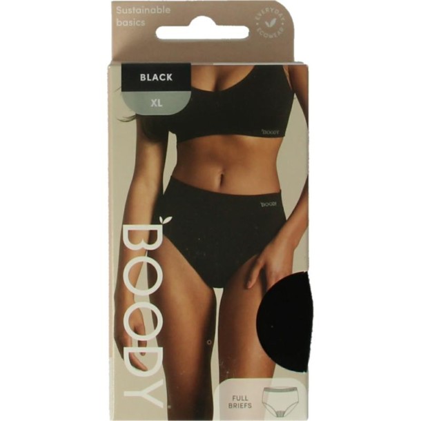 Boody Full brief tailleslip zwart XL (1 Stuks)