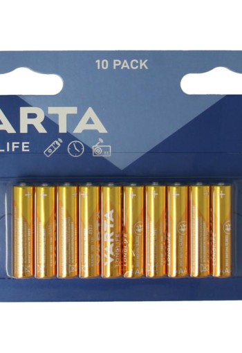 Varta Batterij AAA micro (10 Stuks)