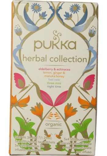 Pukka Herbal collection bio (20 Zakjes)