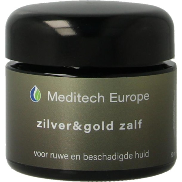 Meditech Colloidaal zilver zalf met goud (50 Milliliter)