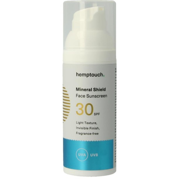 Hemptouch Mineral shield face sunscreen SPF30 (50 Milliliter)