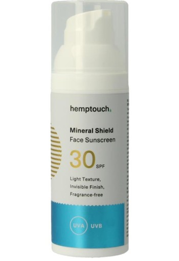 Hemptouch Mineral shield face sunscreen SPF30 (50 Milliliter)