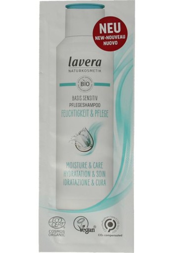 Lavera Basis Sensitive shampoo moisture & care sample (50 Stuks)