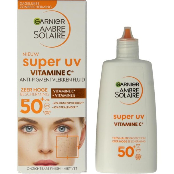 Ambre Solaire Fluid vitamine C super UV SPF50+ (40 Milliliter)