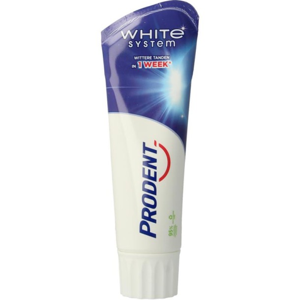 Prodent Tandpasta white system (75 Milliliter)