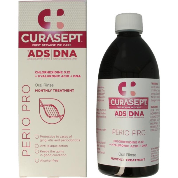 Curasept Perio mondspoeling chloorhexidine ADS (500 Milliliter)