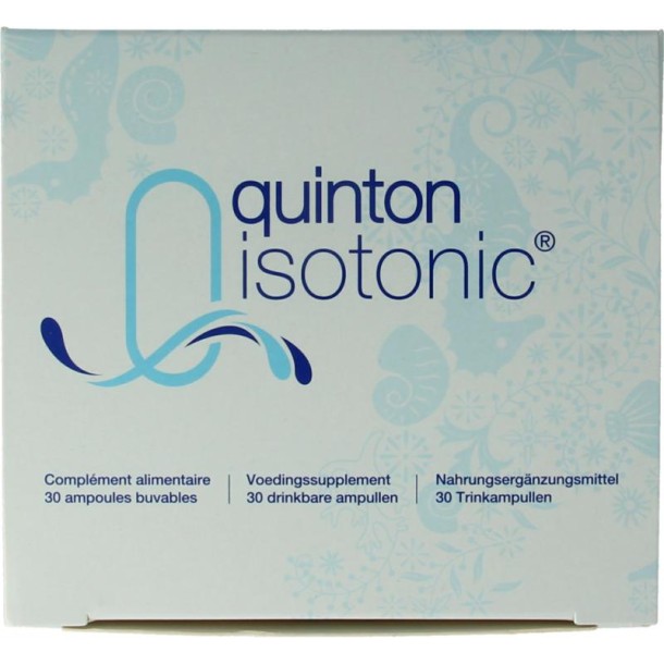 Quinton Isotonic ampullen 10ml (30 Ampullen)