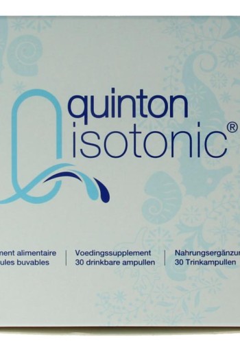 Quinton Isotonic ampullen 10ml (30 Ampullen)