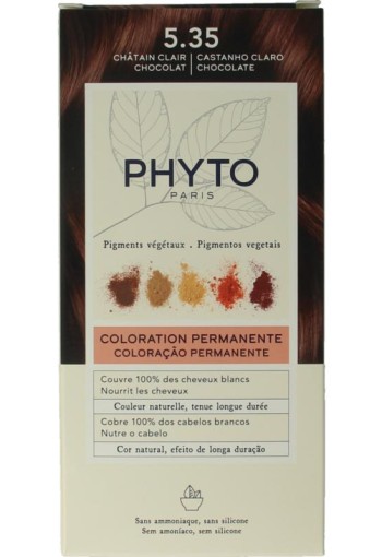 Phyto Paris Phytocolor collection 5.35 chatain clair chocolat (1 Stuks)