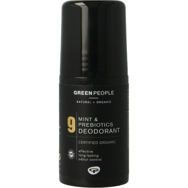 Green People Men deo 9 mint & prebiotics (75 Milliliter)