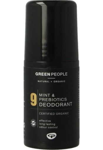 Green People Men deo 9 mint & prebiotics (75 Milliliter)