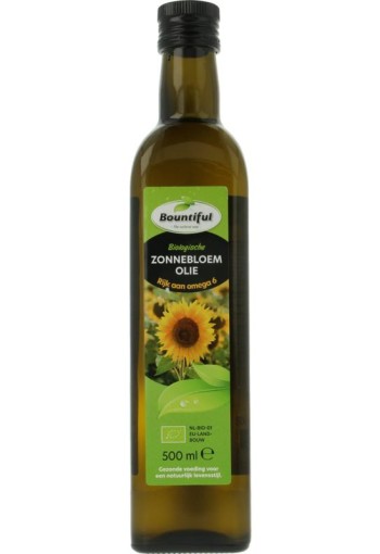 Bountiful Zonnebloemolie bio (500 Milliliter)