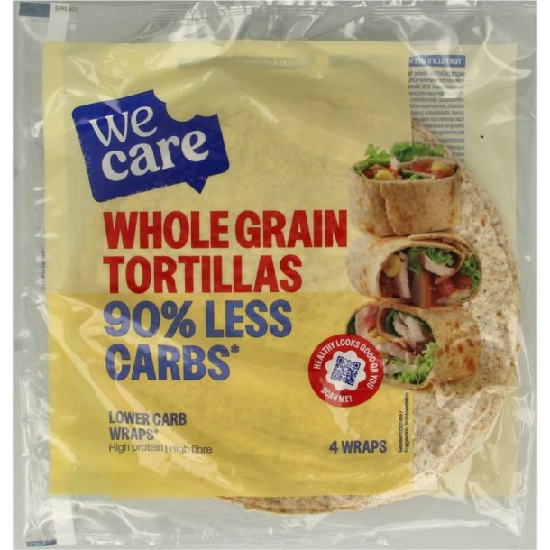 Wecare Tortilla whole grain (160 Gram)