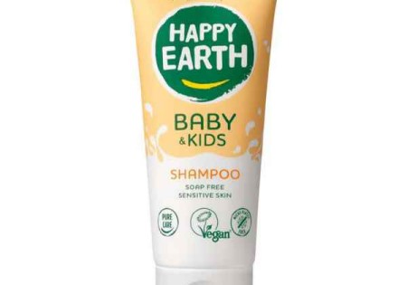 Happy Earth Zeepvrije Shampoo Baby & Kids 200 ml