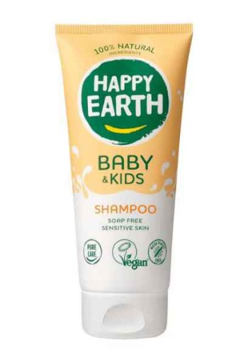 Happy Earth Zeepvrije Shampoo Baby & Kids 200 ml