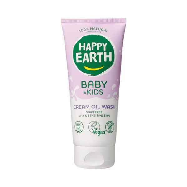 Happy Earth Cream Oil Wash 200 ml