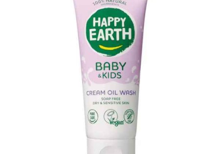 Happy Earth Cream Oil Wash 200 ml