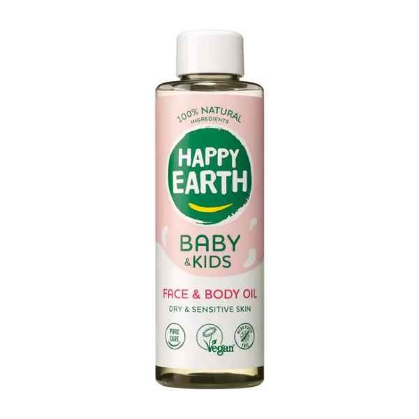 Happy Earth Gezicht & Lichaam Olie Baby & Kids