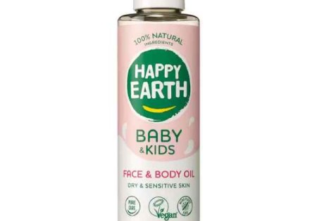 Happy Earth Gezicht & Lichaam Olie Baby & Kids