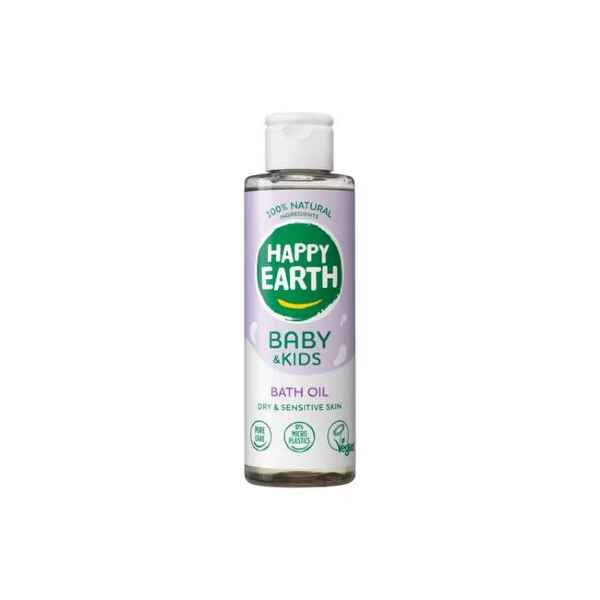 Happy Earth 100% Natuurlijke Baby & Kids Bad Olie 150 ml