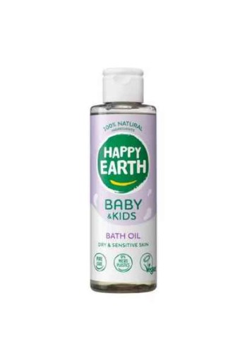 Happy Earth 100% Natuurlijke Baby & Kids Bad Olie 150 ml