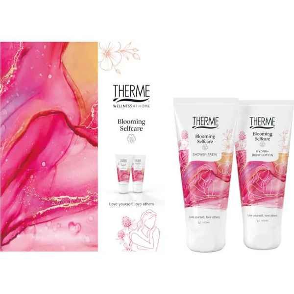 Therme Therme Bloom Halve Harmonica Body Lotion + Shower Satin 200ml Geschenkset