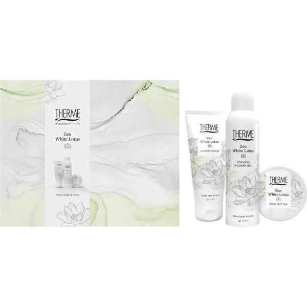 Therme Zen White Lotus Wellness Treatment Gift Set