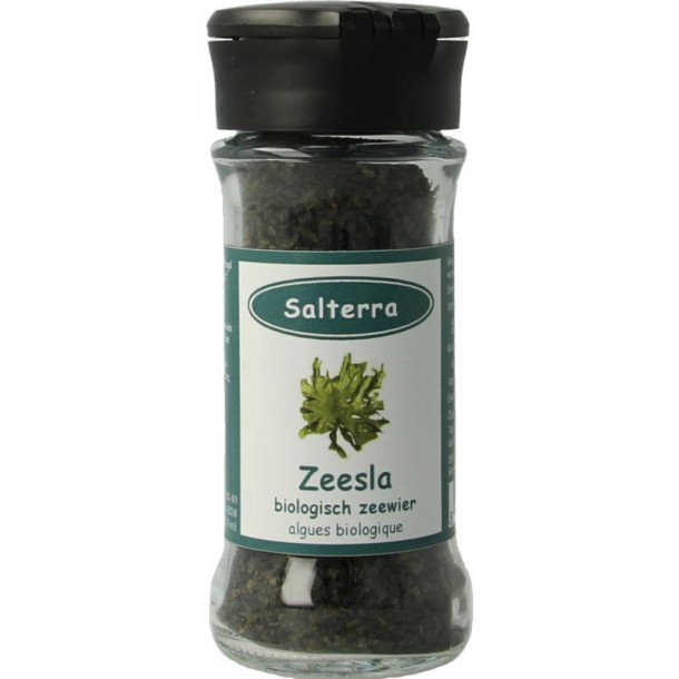 Salterra Zeesla gemalen strooiflacon bio (25 Gram)