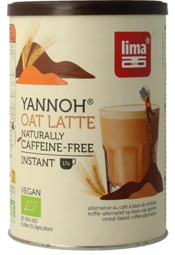 Lima Yannoh oat latte bio (100 Gram)