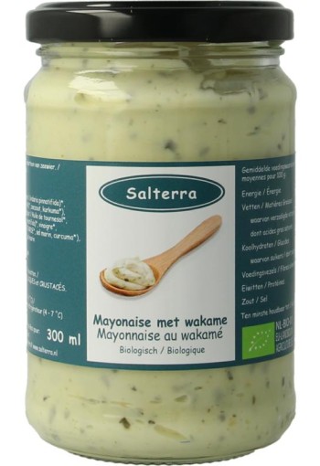 Salterra Mayonaise met wakame bio (300 Milliliter)